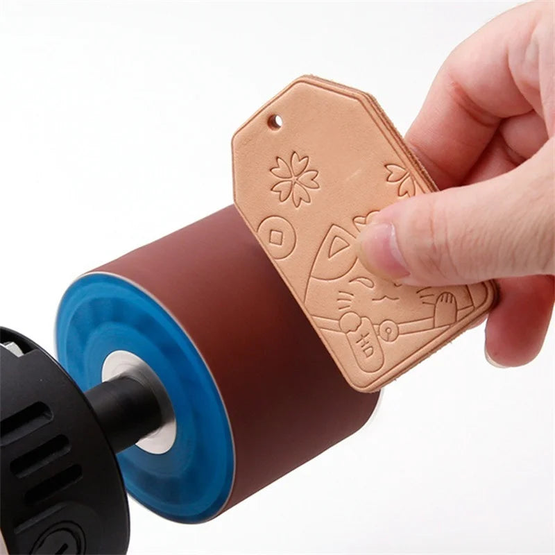 Leather Edge Polishing Machine Small Polishing Machine 220v Leather Polishing Machine Manual Leather Side Grinder