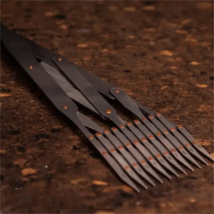 Leather Craft Belt Quick Mark Equally Spacing Isometric Divider Ruler Tool Knife Cutter Punch DIY Leatherworker Auxiliary Tools