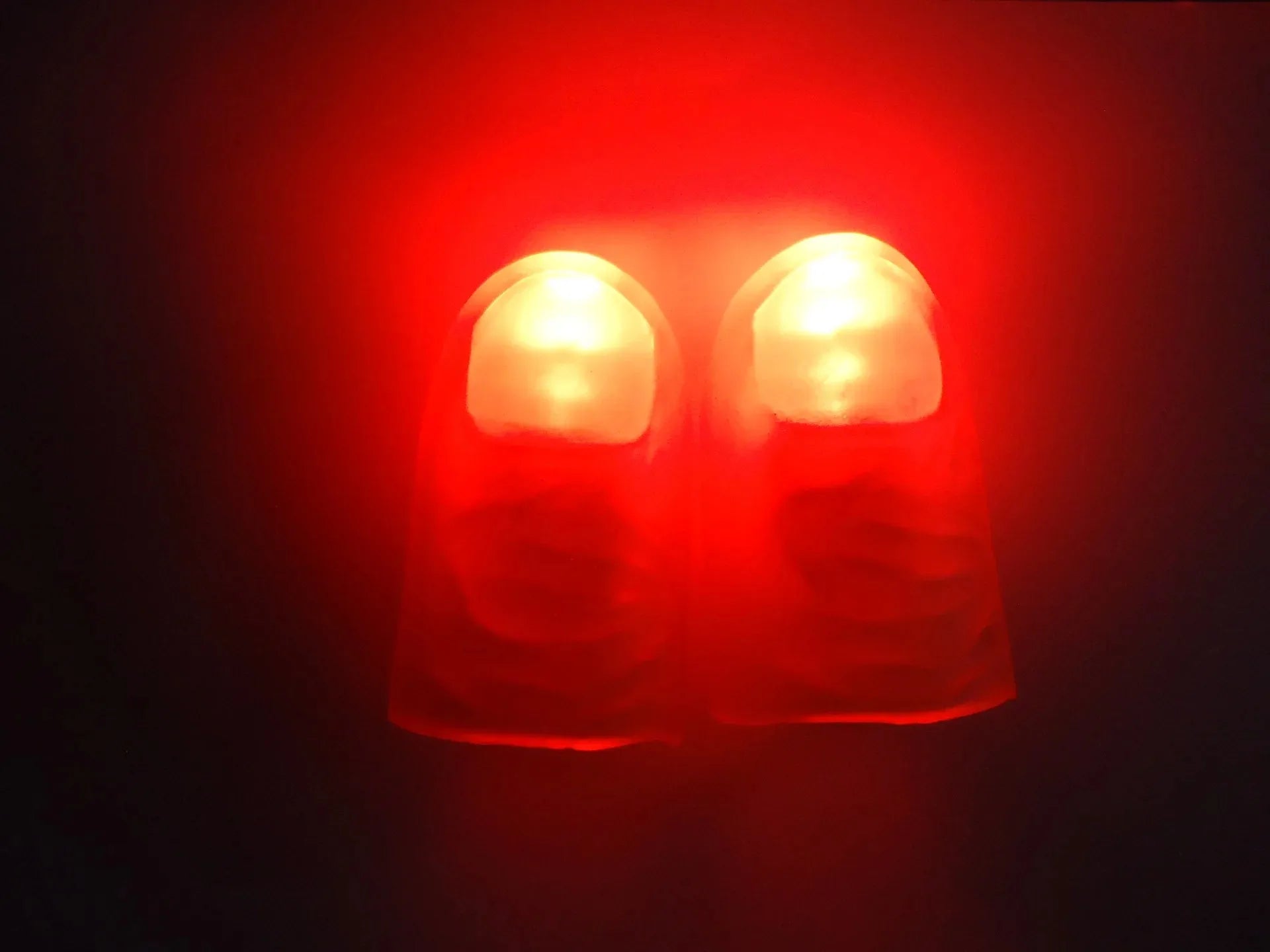 Magic Thumbs Light Toys for Adult Magic Trick Props Blue Light Led Flashing Fingers Halloween Party Toys for Children