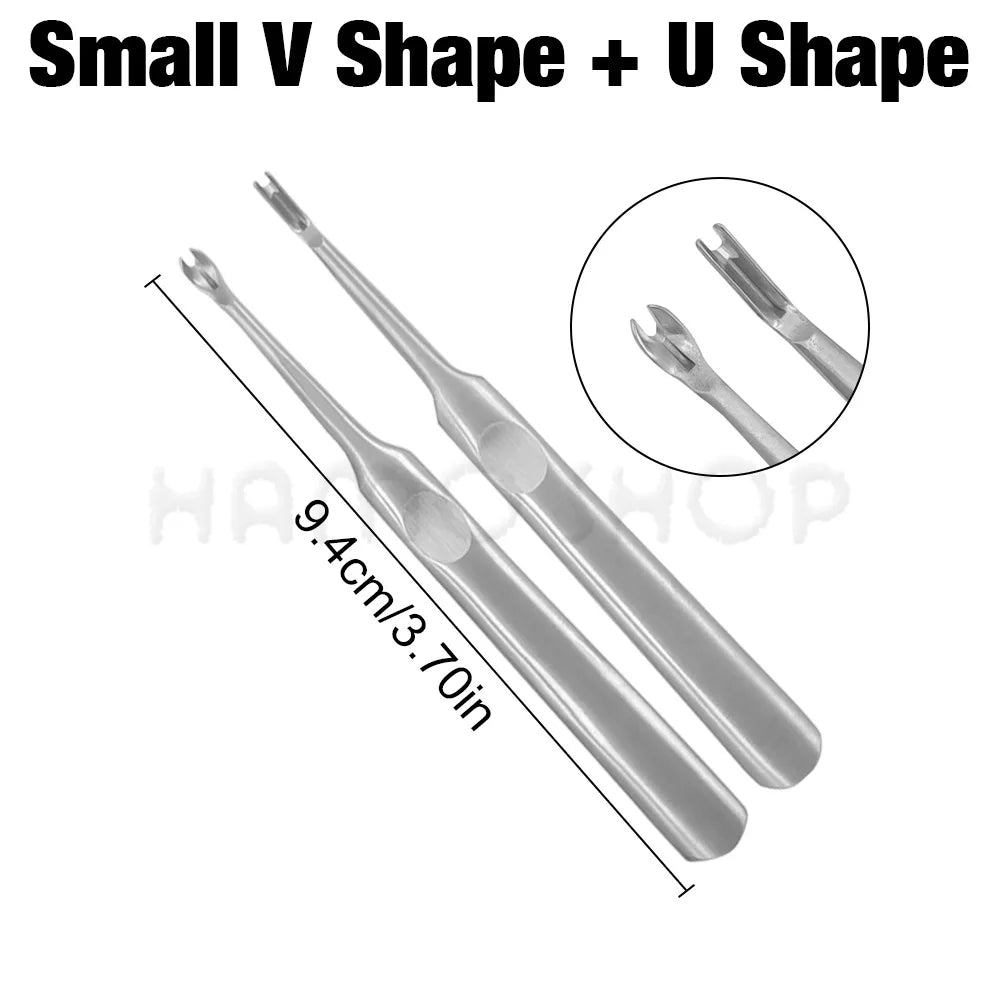 S/L U+V Shaped Leather Tools Groover Skiving Edge Bevelers Trenching Device DIY Handcraft Working Tool Wallet Crease Folded Line