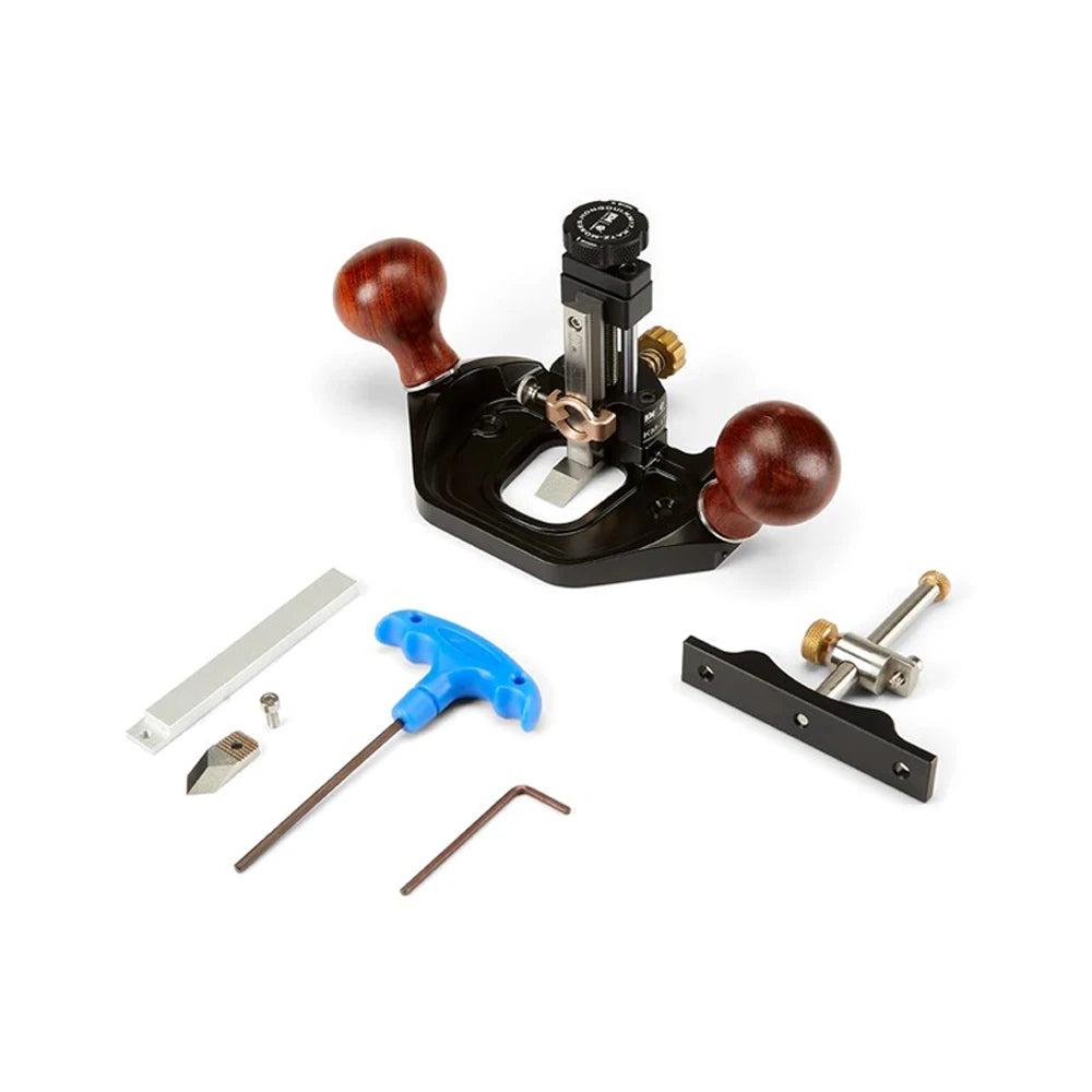 KM-17 Woodworking Planer Hand Tool Hand Push Planer Premium Router Plane Handheld Router Plane Trimming Fine by HONGDUI