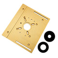Precision Router Lift - Wood Router Aluminum Alloy Lifting Base for Woodworking Router Table Working Benches DIY Tools