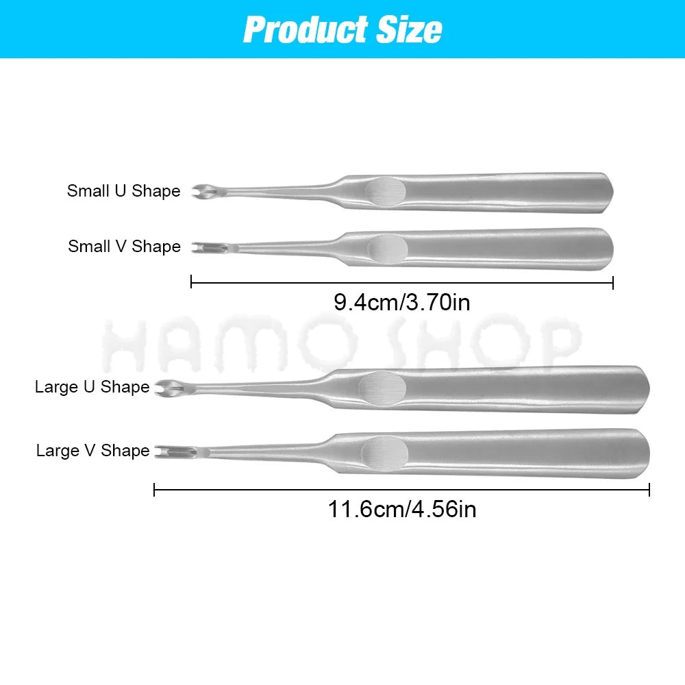 S/L U+V Shaped Leather Tools Groover Skiving Edge Bevelers Trenching Device DIY Handcraft Working Tool Wallet Crease Folded Line