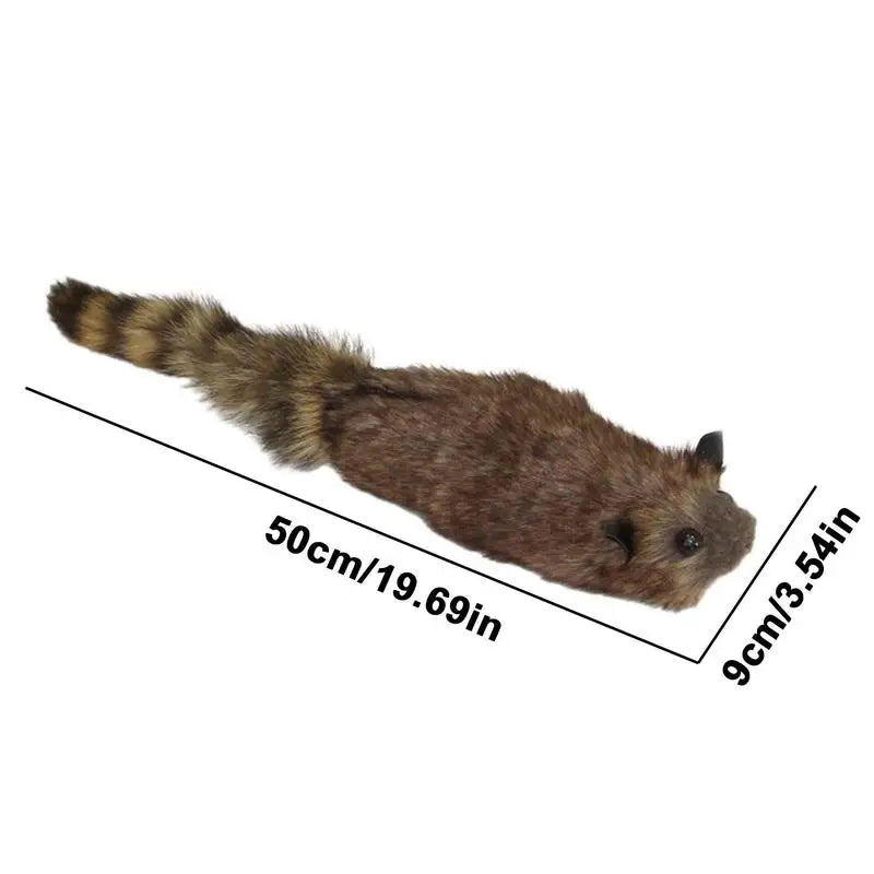 Raccoon Puppet Simulation Raccoon Magic Toy Funny Pranks Biting Hand Trick Toy Moving Raccoon Magic Trick Stage Magician Props