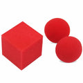 Square Sponges Magic Show Classical Magic Tricks Red Ball Magic Magic Sponge Balls Sponge Magic Props Sponges Magic Tricks