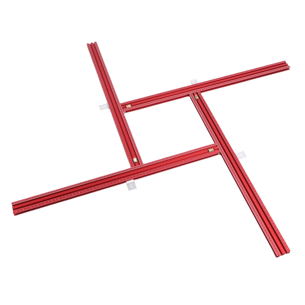 Woodworking Track Saw  Rail Joining Set 800mm  Frame Router Rail  System Clear Scales for Woodworking Projects