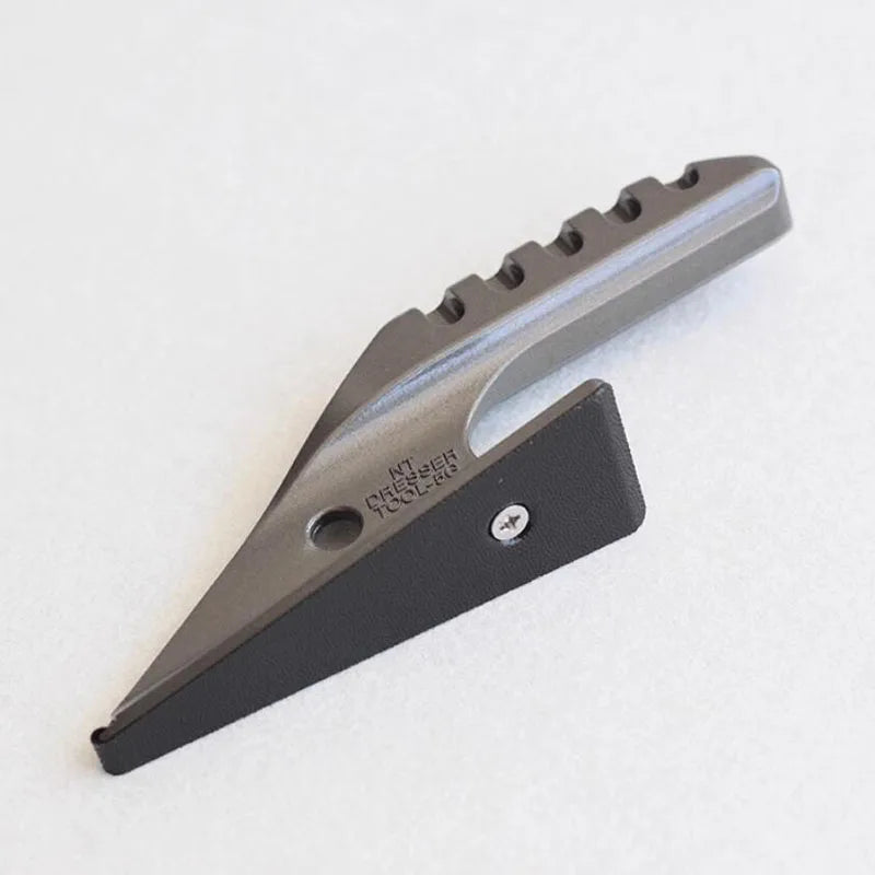 DIY leather edge manual polishing tool NT triangle polisher professional handmade leather craft center net