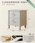 Decor Aesthetic Bedside Table Modern Wood Nightstands Cabinet Storage Nordic Design Comfortable Bedroom Room Furniture Home