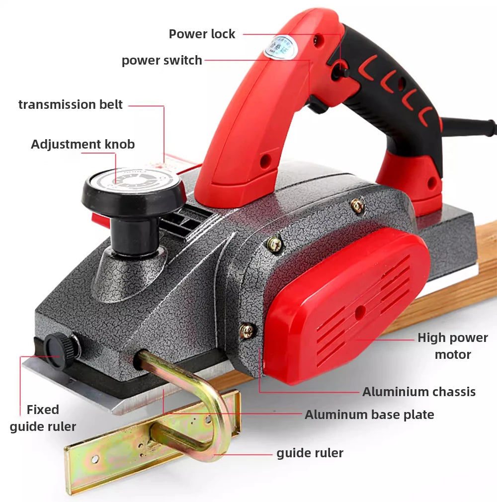 220V Woodworking Electric Planer High Power Electric Router trimmer Wood Milling Engraving Slotting Woodworking Power Tools