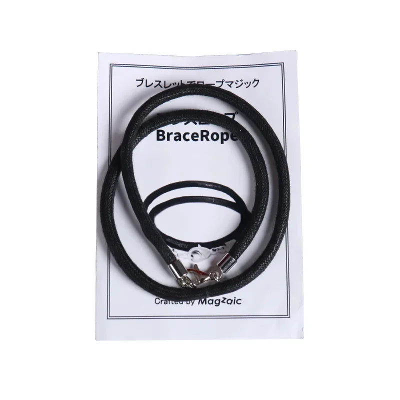 Tenyo Bracelet Hallucinatory Bracelet Rope Knot Transfer Magic Tricks Close up Interaction Magia Props Illusions Prediction Mind