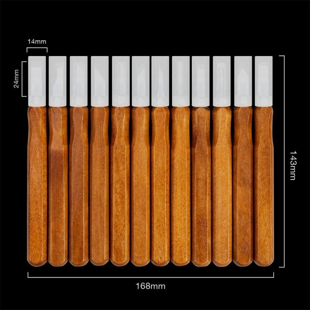 STONEGO Wood Carving Chisels Wood Carving Tools Woodworking Engraving Olive Knife Craft Knife Tool Set