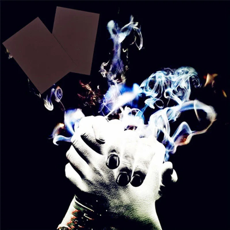 1/10pcs Funny Magic Tricks Toys Magic Smoke from Finger Tips Surprise Prank Joke Adult Kids Mystical Hand Rub Smoke Magic Trick