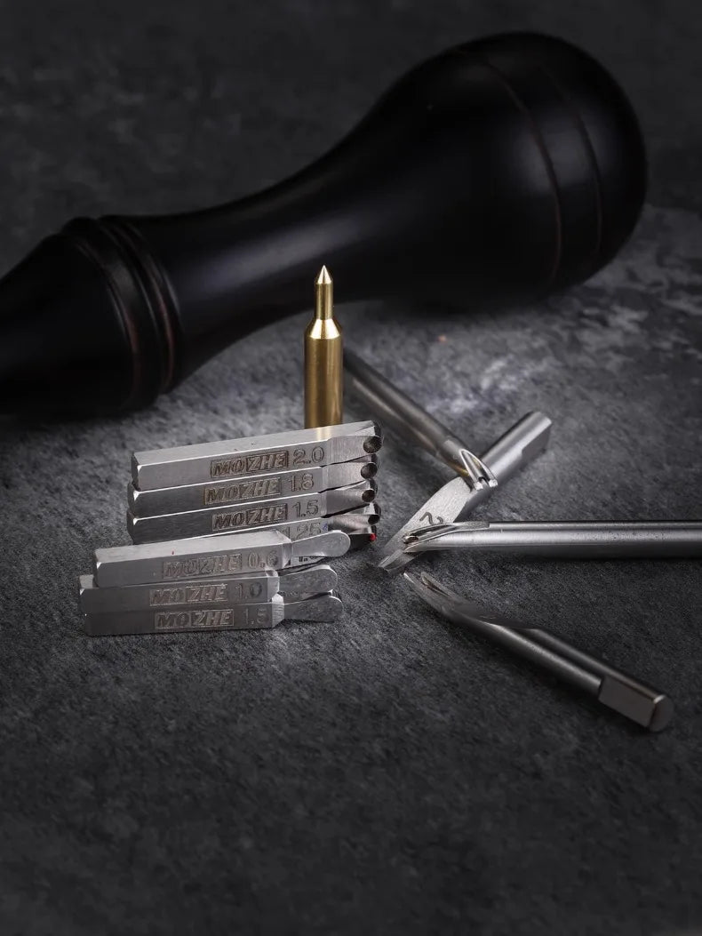 Leather Multifunction Lineation Device Wood Hand Angle Tunable Edge Line Device DIY Leather Carve Mark/trim/groov Auxiliary Tool