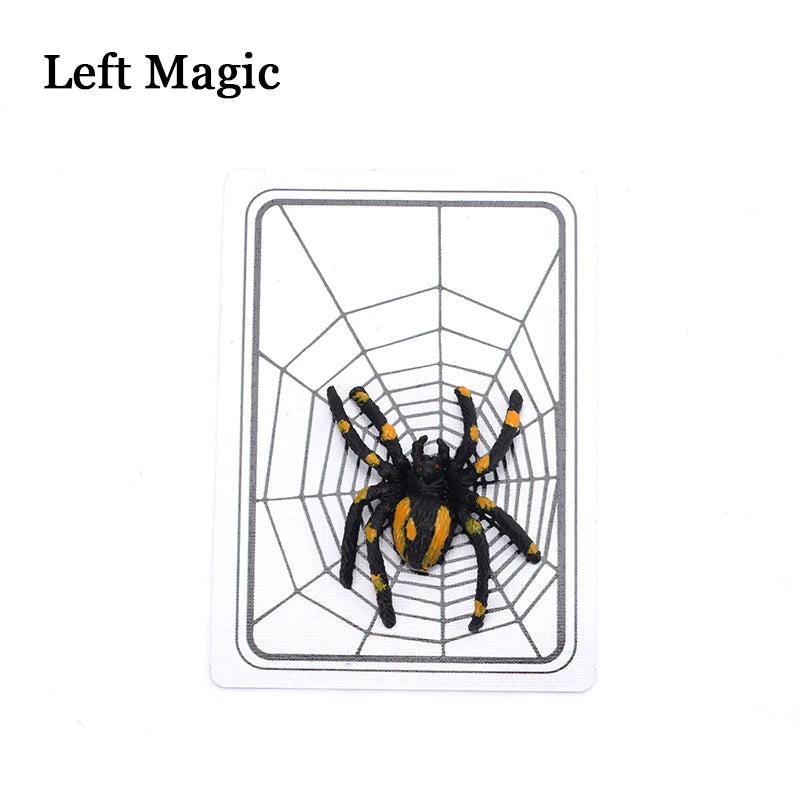 Spider And Net Magic Trick The Web Trick Cards Magic Props Magic Tricks Toys Magician Gimmick Magic Illusion