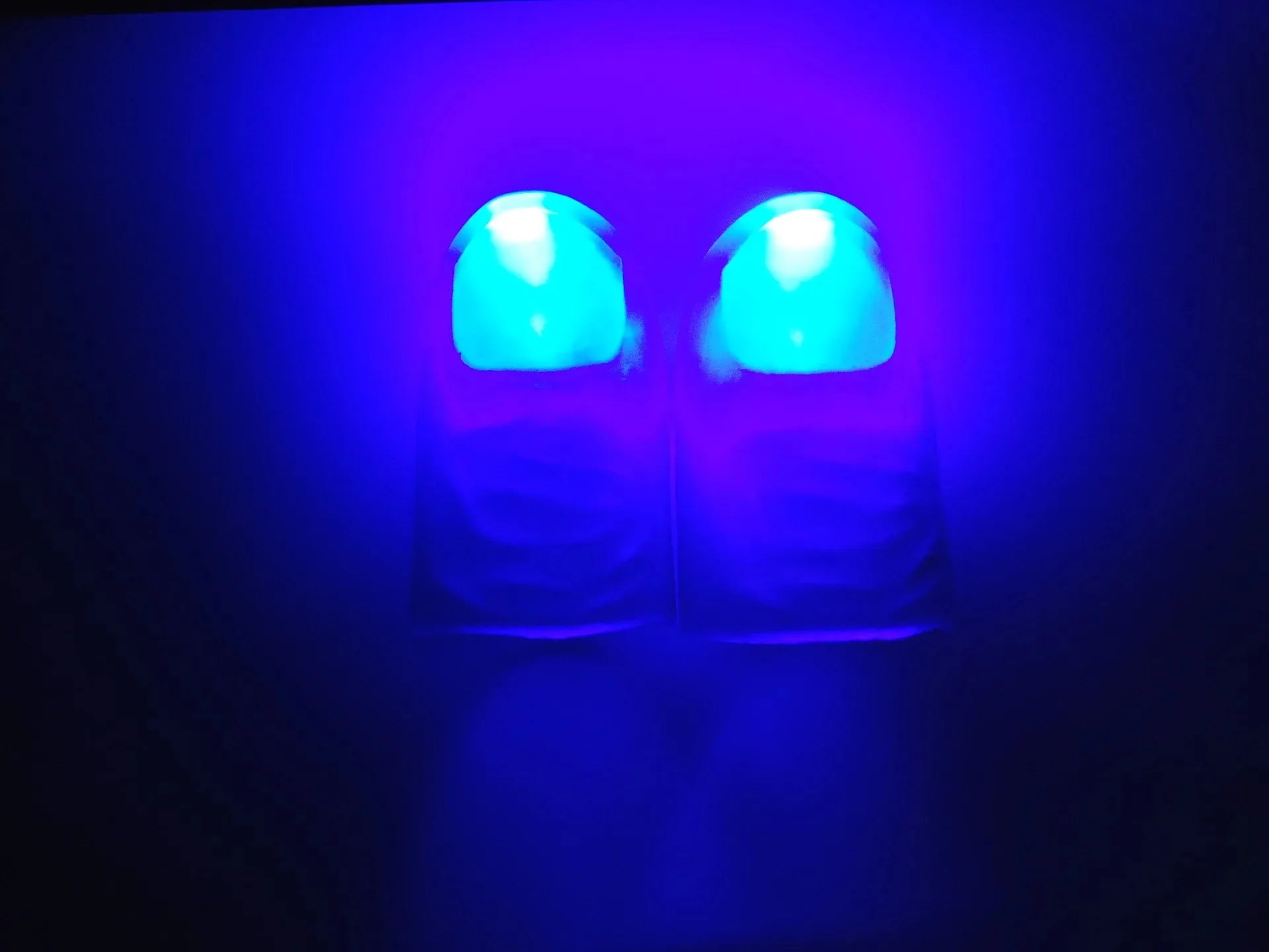Magic Thumbs Light Toys for Adult Magic Trick Props Blue Light Led Flashing Fingers Halloween Party Toys for Children