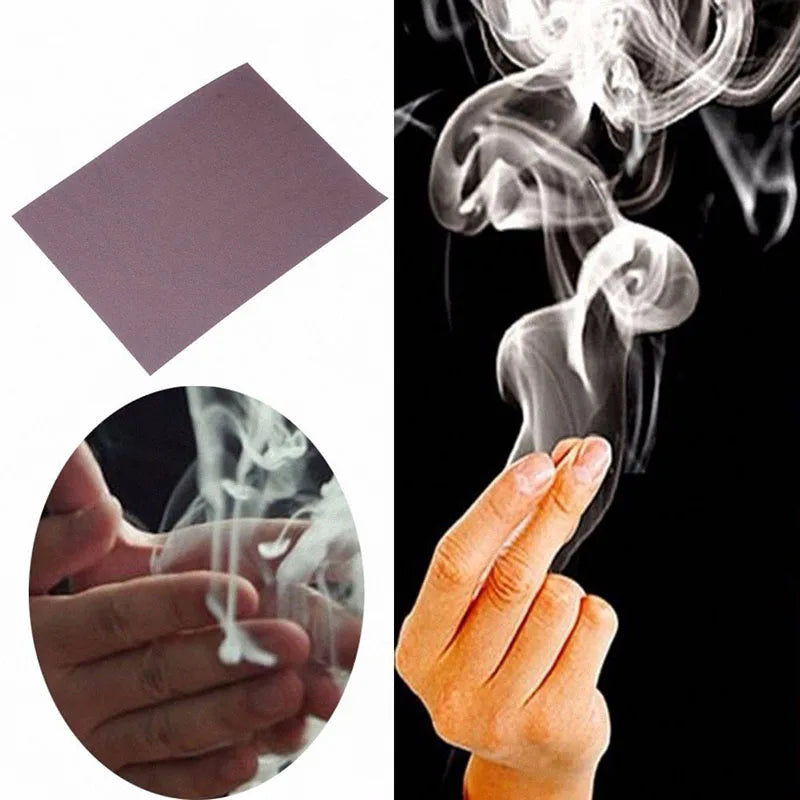 1/10pcs Funny Magic Tricks Toys Magic Smoke from Finger Tips Surprise Prank Joke Adult Kids Mystical Hand Rub Smoke Magic Trick