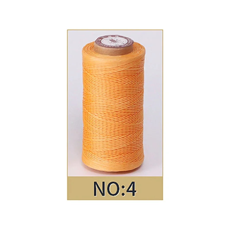 50M 0.8Mm Thickness Waxed Thread For Leather Waxed Cord For Diy Handicraft Tool Hand Stitching Thread Flat Waxed Sewing Line