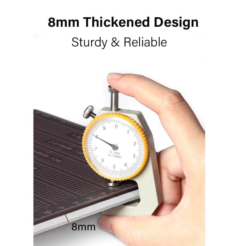 WUTA Professional 8mm Thicken Leather Punch Mat A4 / A5 Tools Cutting Mat, Punching Board,DIY Engraving Pad, Carving Knife Table