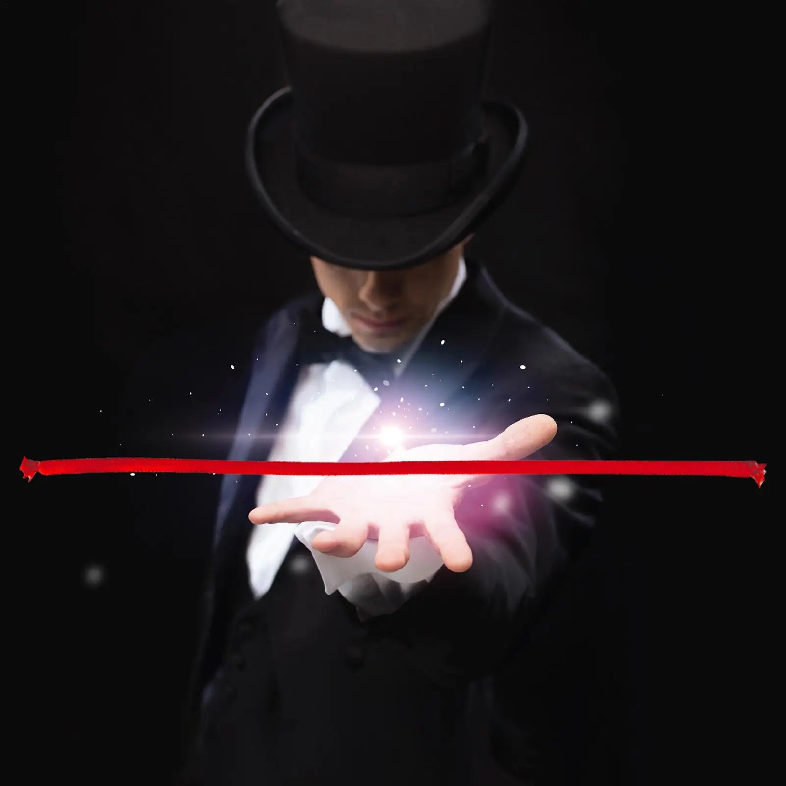 Magic Rope Optical Illusion Gimmick Tool for Tricks Creative Magic Tricks Funny Rope Easy to Do Magic Shows Magic Prop