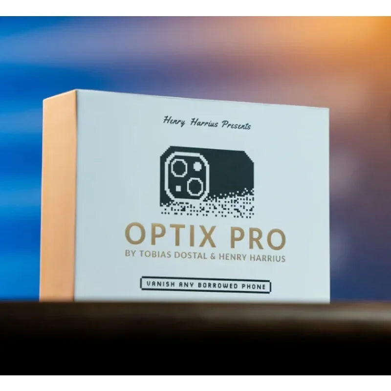 Tobias D Professional OPTIX PRO Mentalism Magic Trick - Close-Up Illusions, Street Magic Gimmicks & Funny Magician Props
