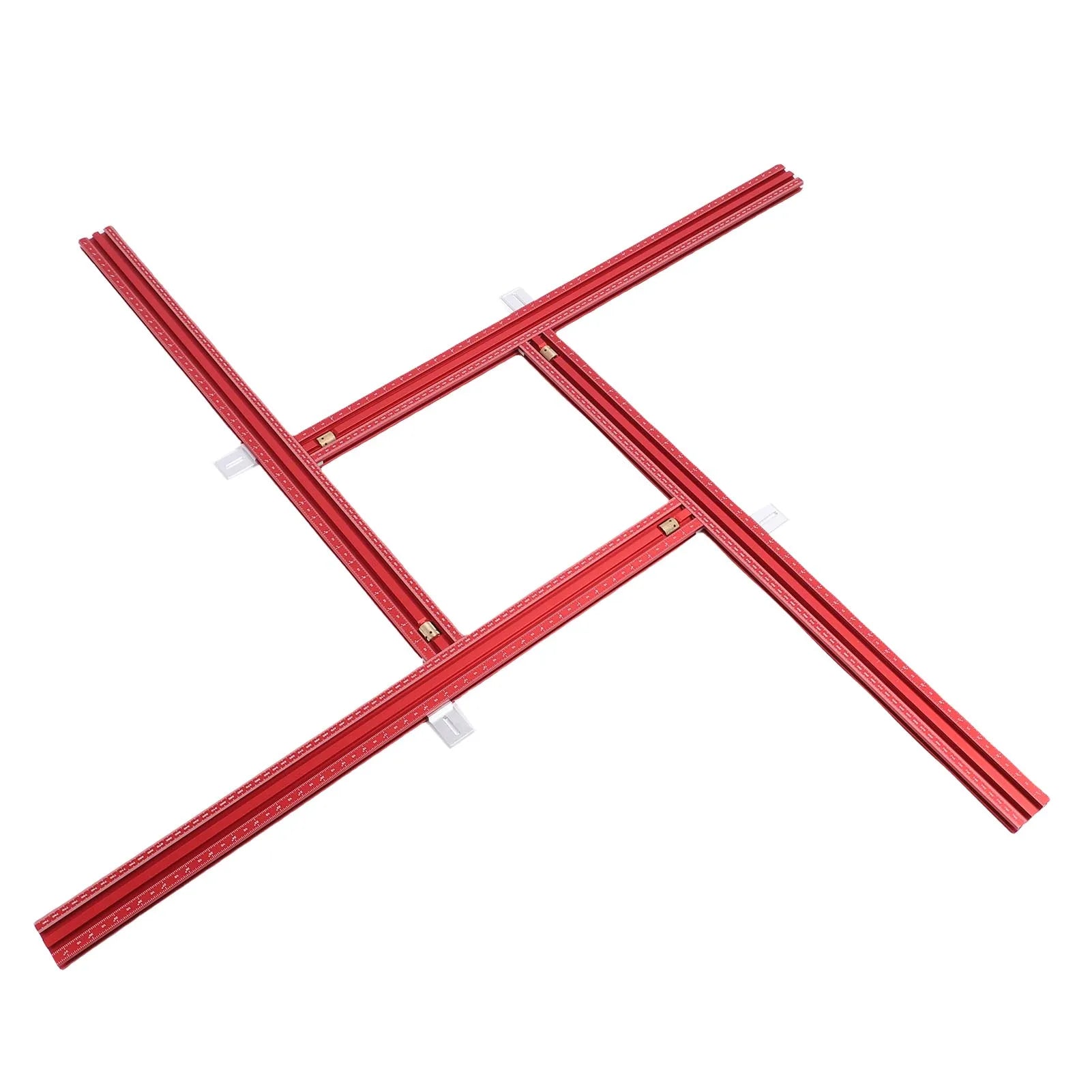 Woodworking Track Saw  Rail Joining Set 800mm  Frame Router Rail  System Clear Scales for Woodworking Projects