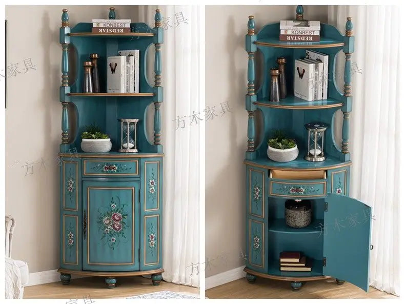 Wood Corner Living Room Cabinets Filing Decor Bookcase Mobile Living Room Cabinets Wine Nordic Vitrina Lounge Suite Furniture