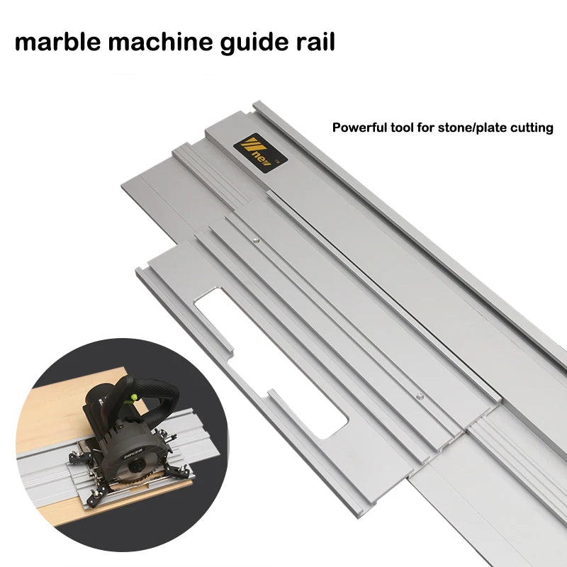 Woodworking Circular Saw Guide Rail Marble Machine Guide Ruler Universal Linear Auxiliary Cutting DIY Woodworking Stone