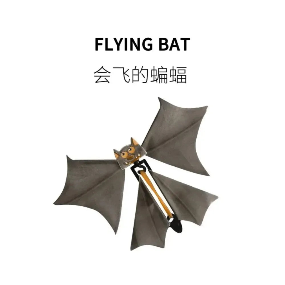 Halloween Magic Bat Flying Butterfly Magical Props Surprise Prank Joke Hallowmas Kids All Saints' Day Science Toys