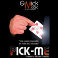 PICK ME by Mickael Chatelain Magic Tricks Gimmicks Card Magic Decks Beginner Magic Props Fun Mentalism Illusions Close up Magia