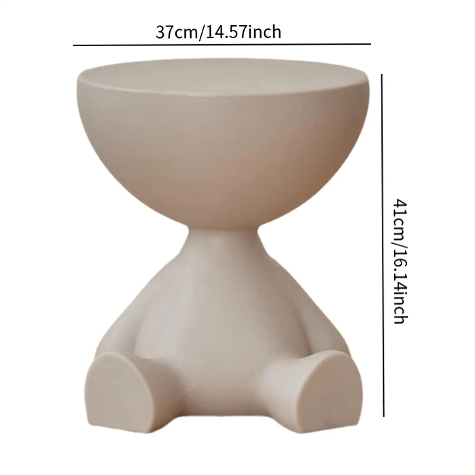 Creative Side End Table Flat Head Bedside Table Household Sofa Side Rack Bedroom Balcony Movable Mini Table Small Apartment Tea