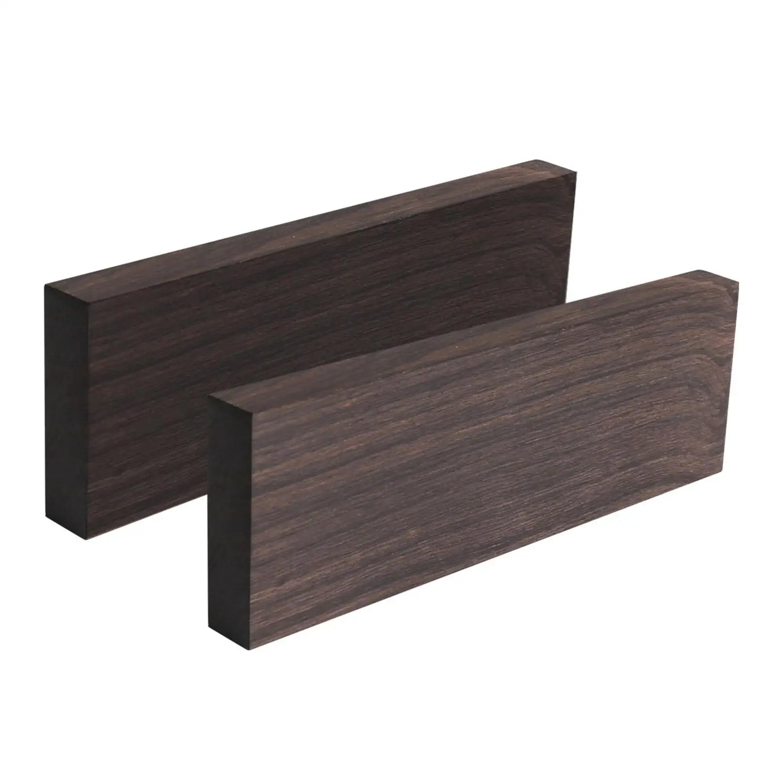 Ebony Lumber Wood Carving Smooth Surface Block Crafts Fade Resistant Musical Guitar Picks DIY Instruments DIY Material Lumber