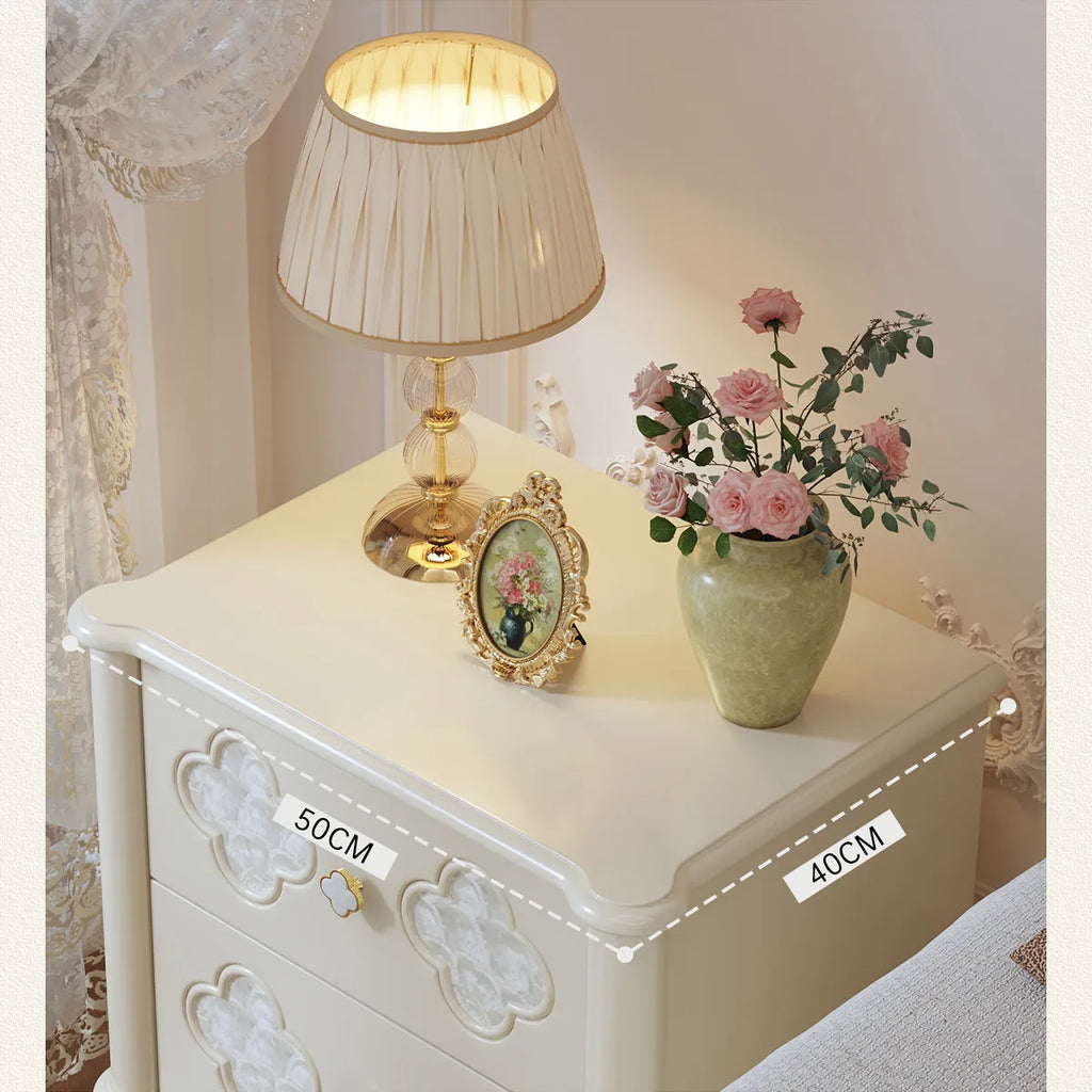 Decor Aesthetic Bedside Table Modern Wood Nightstands Cabinet Storage Nordic Design Comfortable Bedroom Room Furniture Home