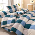 Winter Bedding Thick Quilt Blanket Thickened Warm Flannel Fleece Comforter for Cold Nights Set Bed Duvets Quilts the Blankets