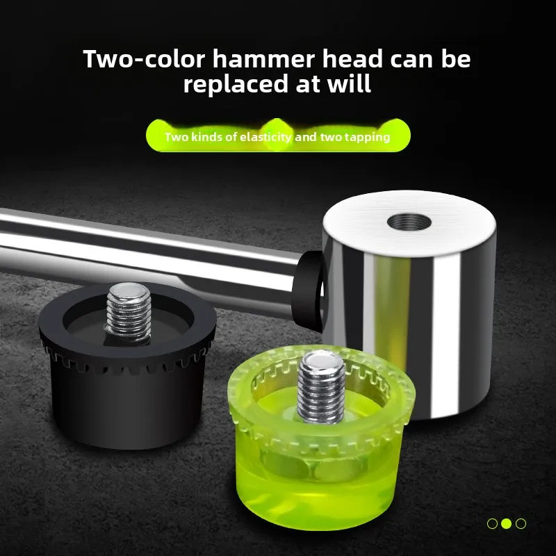 Rubber Hammer Installation Hammer Sticker Brick Laying Floor Tile Tool Multi Functional Woodworking Home Decoration Tool