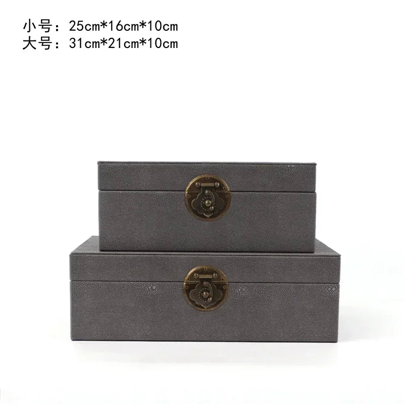 Chinese Style Bedroom Cabinet Jewelry Box Storage Decor for Hotel Sales Office New Model Room Cloakroom Furniture