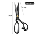 WUTA Professional Scissors Extreme Sharpness Cutting Leather Fabric Heavy Duty Metal Scissors Sewing Shears Craft Tools