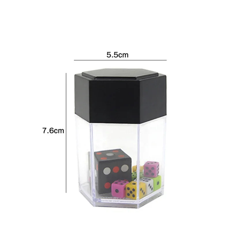 Explode Explosion Dice Easy Magic Tricks For Kids Magic Prop Novelty Funny Toy Close-up Performance Magic Show Prop Toy