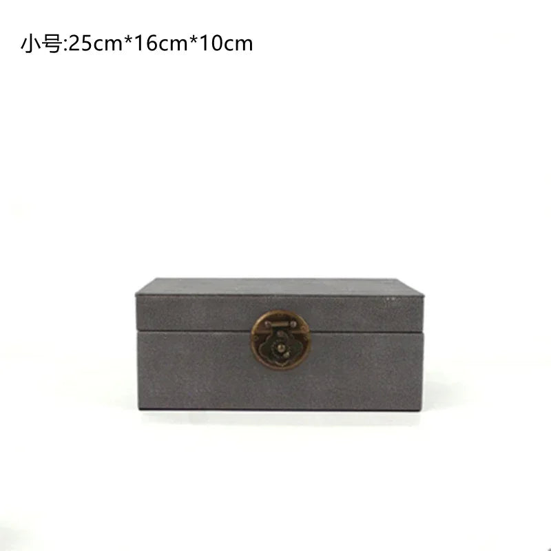 Chinese Style Bedroom Cabinet Jewelry Box Storage Decor for Hotel Sales Office New Model Room Cloakroom Furniture