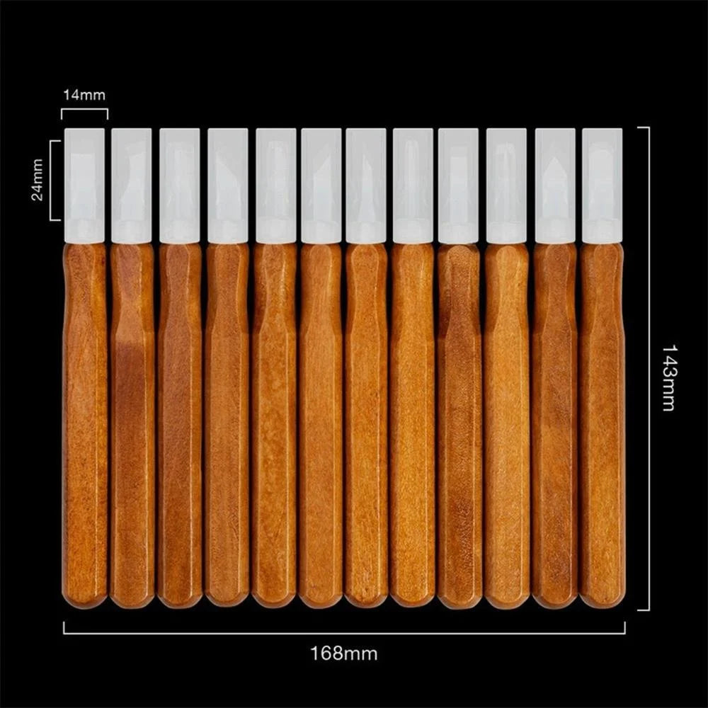 STONEGO Wood Carving Chisels Wood Carving Tools Woodworking Engraving Olive Knife Craft Knife Tool Set