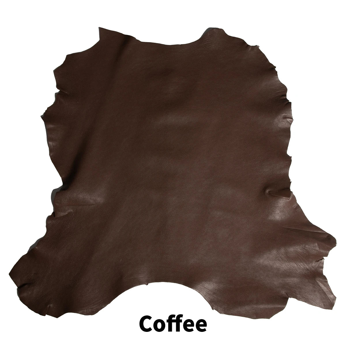WUTA 6-10 square feet Vegetable Tanned Goatskin Leather Whole Goat Skin Genuine Leather No Holes & Cut for Arts Craft