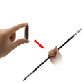 Magic Toys Appearing Silk to Wands Magic Stick Gimmick Props Magic Props Magic Cane Disappearing Black Magician Wand Magician