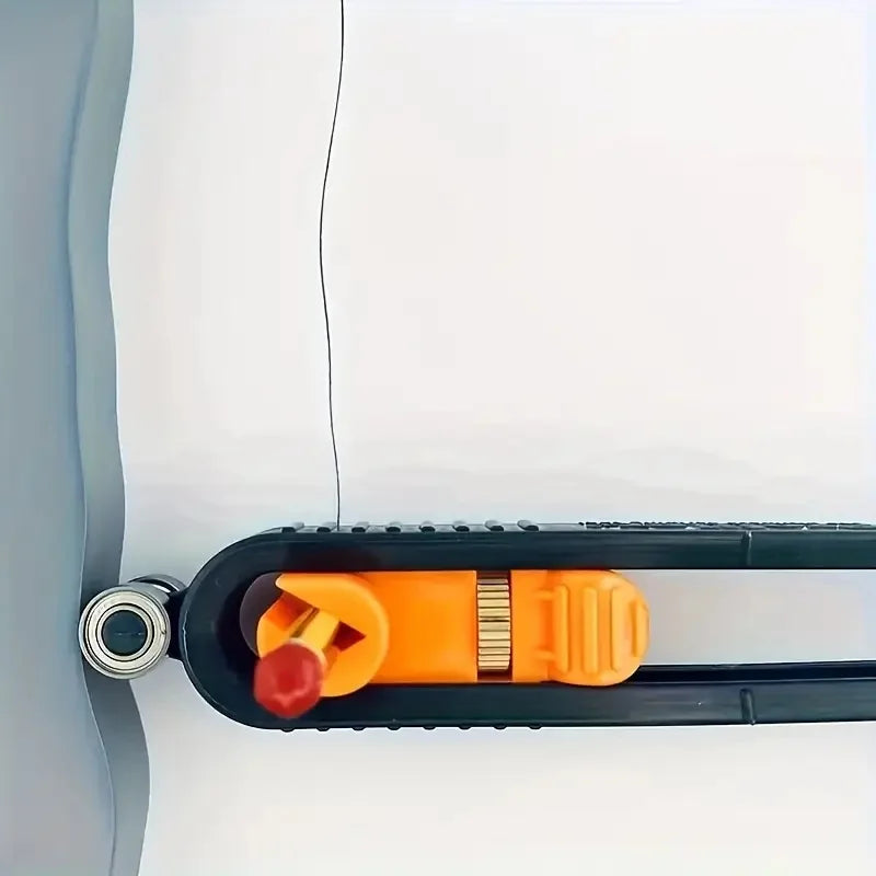 Precision Woodworking Ruler with Lock, Adjustable for Irregular Curves & Contours, for Accurate DIY Projects