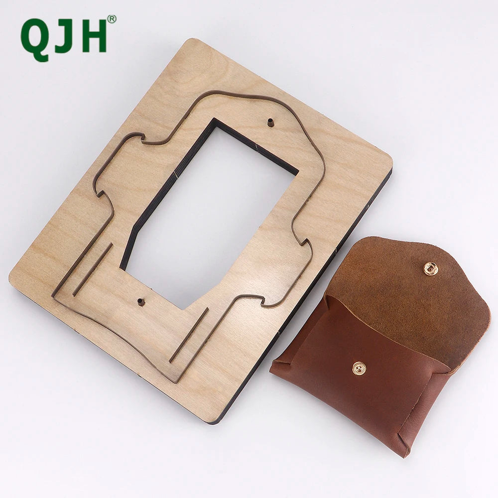 Wallet Coin Bag Leather Cutting Mold DIY Leather Craft Tool Metal Die Cutting Sewing Pattern Card Bag Making Cutting Tool