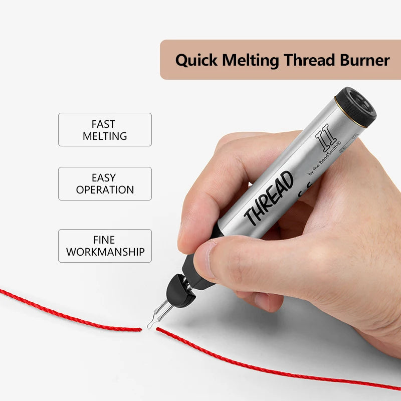 WUTA Thread Burner Cord Burn Melt Thread Replacement Tips Melting Welding Wax Pen for Jewelry Mould Wax, Crayons,Leather Craft