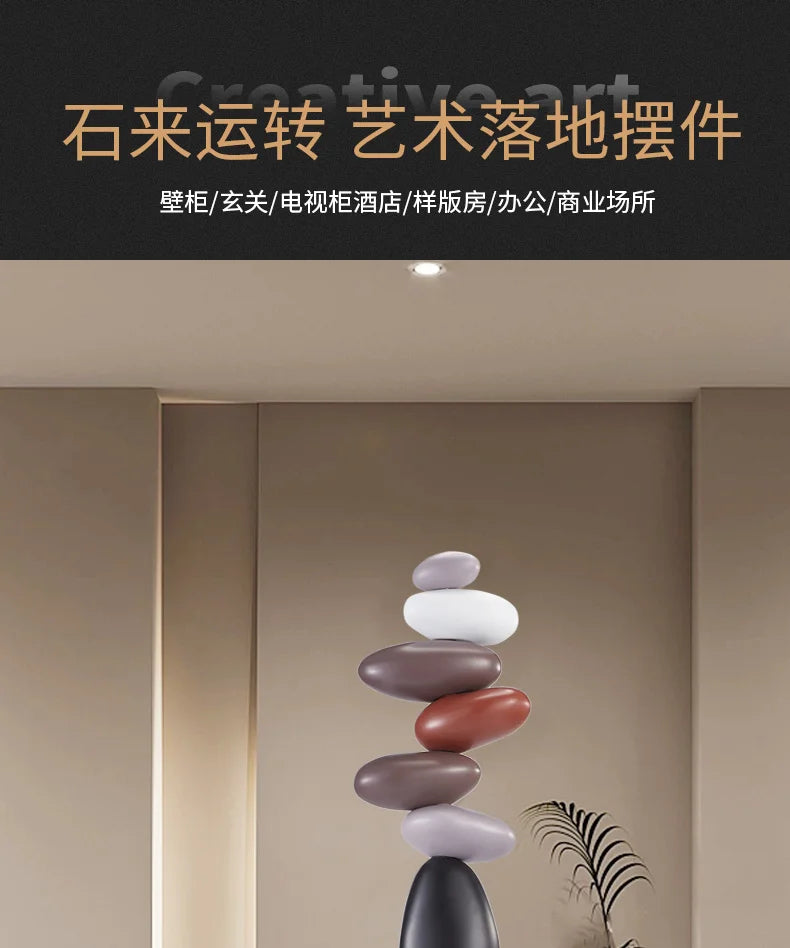 Abstract Artistic Decoration,Sculpture, Living Room,Entrance Cabinet,TV Cabinet,Sofa,Large Floor Decoration,Customized,120cm