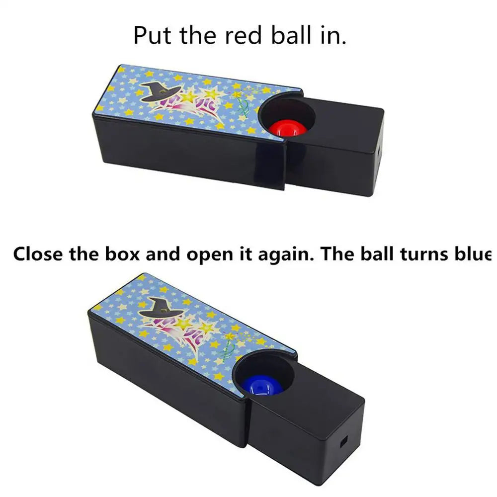 Changeable Magic Box Puzzle Interaction Close-Up Magic Props Tricks Classic Funny Gadgets Kids Toys