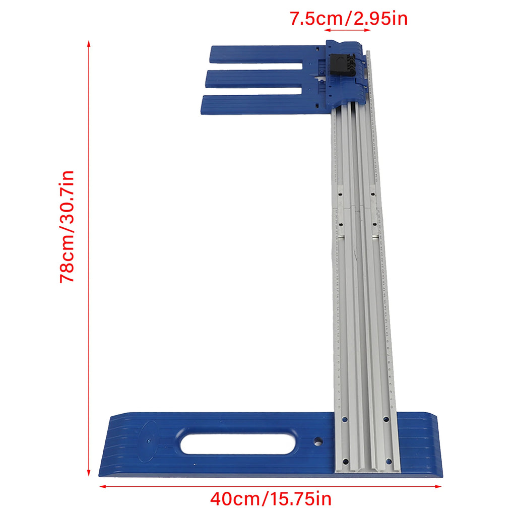 Woodworking  Rail Woodworking Cutter  Rail Multifunctional Aluminum Alloy Circular Saw Track for Carpenter  Rail
