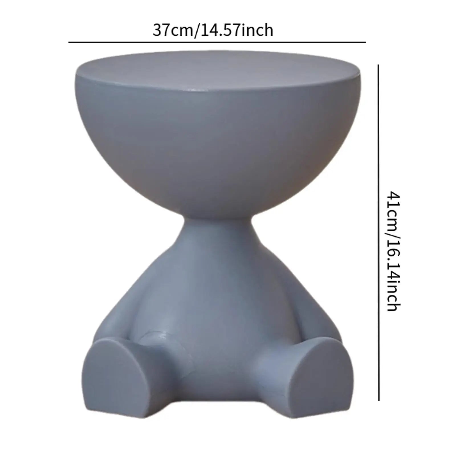 Creative Side End Table Flat Head Bedside Table Household Sofa Side Rack Bedroom Balcony Movable Mini Table Small Apartment Tea