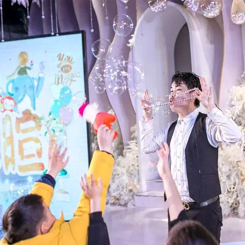 Magic Bubble Rope for Stage Performance and Party Entertainment, Amazing Bubble Magic