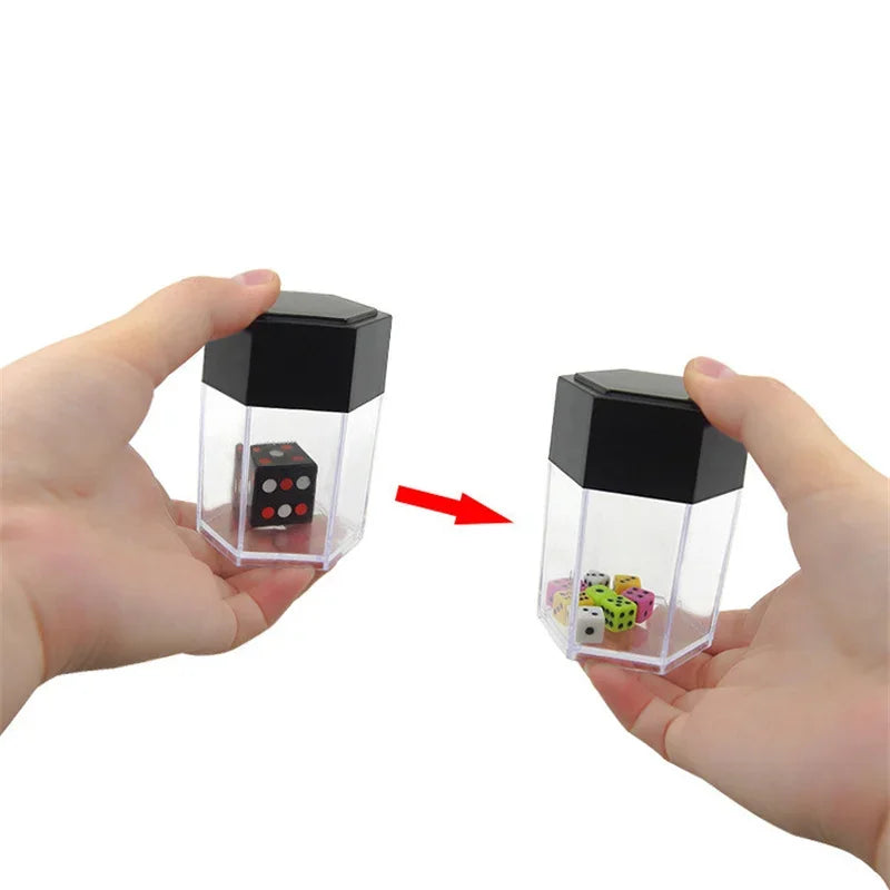 Explode Explosion Dice Easy Magic Tricks For Kids Magic Prop Novelty Funny Toy Close-up Performance Magic Show Prop Toy